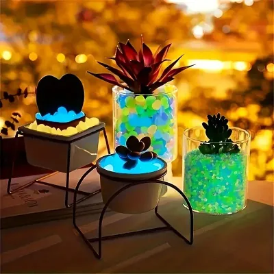 Colourful Luminous Stones 100 Pcs